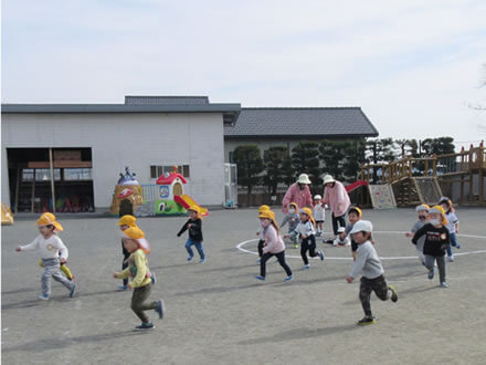 幼稚園を楽しみ、基本的生活習慣をつける